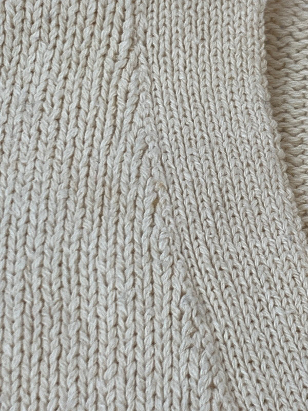 【中古品】【メンズ】 POLO RALPH LAUREN ポロ・ラルフローレン 90S COTTON CARDIGAN 90年代 コットン カーディガン メンズ ニット ヴィンテージ 146-261020-em-66-min サイズ：L カラー：オフホワイト 万代Net店