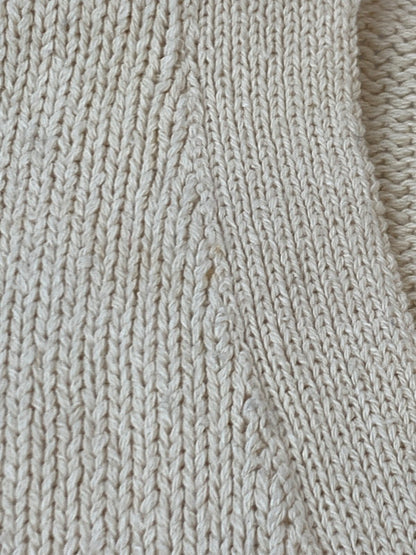 【中古品】【メンズ】 POLO RALPH LAUREN ポロ・ラルフローレン 90S COTTON CARDIGAN 90年代 コットン カーディガン メンズ ニット ヴィンテージ 146-261020-em-66-min サイズ：L カラー：オフホワイト 万代Net店