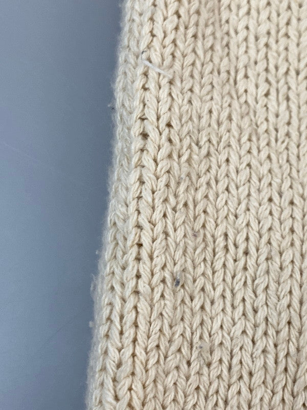 【中古品】【メンズ】 POLO RALPH LAUREN ポロ・ラルフローレン 90S COTTON CARDIGAN 90年代 コットン カーディガン メンズ ニット ヴィンテージ 146-261020-em-66-min サイズ：L カラー：オフホワイト 万代Net店