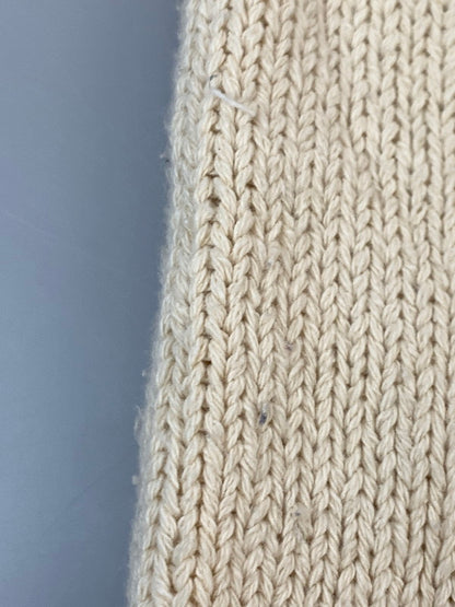 【中古品】【メンズ】 POLO RALPH LAUREN ポロ・ラルフローレン 90S COTTON CARDIGAN 90年代 コットン カーディガン メンズ ニット ヴィンテージ 146-261020-em-66-min サイズ：L カラー：オフホワイト 万代Net店
