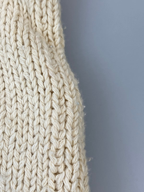 【中古品】【メンズ】 POLO RALPH LAUREN ポロ・ラルフローレン 90S COTTON CARDIGAN 90年代 コットン カーディガン メンズ ニット ヴィンテージ 146-261020-em-66-min サイズ：L カラー：オフホワイト 万代Net店