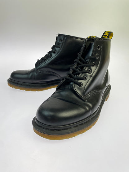 【中古品】【メンズ】 DR.MARTENS ドクターマーチン 6 HOLE BOOTS 6ホールブーツ メンズ シューズ 164-261018-em-45-min サイズ：UK8 カラー：ブラック 万代Net店