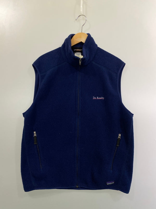 【中古品】【メンズ】 PATAGONIA パタゴニア SYNCHILLA FLEECE VEST シンチラ フリース ベスト メンズ アウター 144-261020-em-63-min サイズ：L カラー：ネイビー 万代Net店