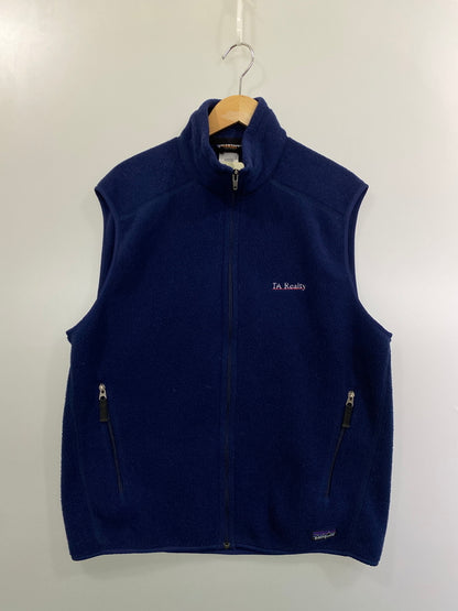 【中古品】【メンズ】 PATAGONIA パタゴニア SYNCHILLA FLEECE VEST シンチラ フリース ベスト メンズ アウター 144-261020-em-63-min サイズ：L カラー：ネイビー 万代Net店