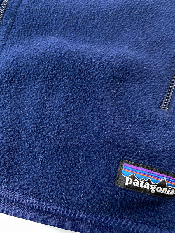 【中古品】【メンズ】 PATAGONIA パタゴニア SYNCHILLA FLEECE VEST シンチラ フリース ベスト メンズ アウター 144-261020-em-63-min サイズ：L カラー：ネイビー 万代Net店