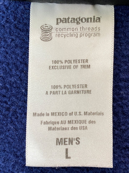 【中古品】【メンズ】 PATAGONIA パタゴニア SYNCHILLA FLEECE VEST シンチラ フリース ベスト メンズ アウター 144-261020-em-63-min サイズ：L カラー：ネイビー 万代Net店