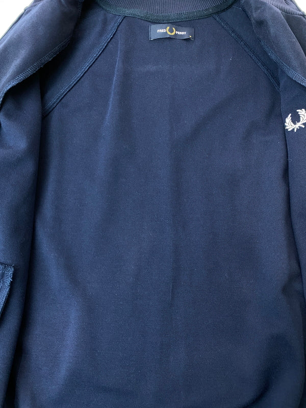 【中古品】【メンズ】 FRED PERRY フレッドペリー TAPED TRACK JACKET J4620-885-01980-410 テープド トラックジャケット メンズ ジャージ 141-261020-em-61-min サイズ：M カラー：ネイビー 万代Net店