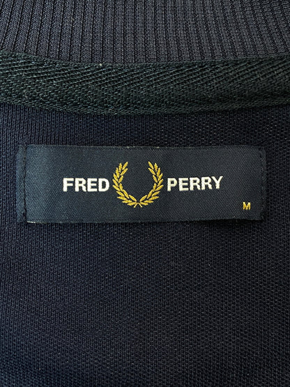 【中古品】【メンズ】 FRED PERRY フレッドペリー TAPED TRACK JACKET J4620-885-01980-410 テープド トラックジャケット メンズ ジャージ 141-261020-em-61-min サイズ：M カラー：ネイビー 万代Net店