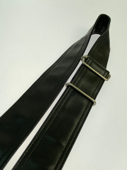 【中古品】【メンズ/レディース】 PORTER ポーター LEATHER BODY BAG レザー ボディバッグ 吉田カバン ウエストバッグ 鞄 188-261025-em-17-min カラー：ブラック 万代Net店