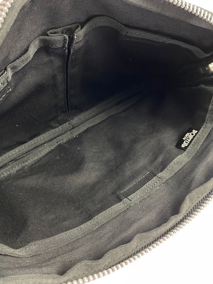 【中古品】【メンズ/レディース】 PORTER ポーター LEATHER BODY BAG レザー ボディバッグ 吉田カバン ウエストバッグ 鞄 188-261025-em-17-min カラー：ブラック 万代Net店