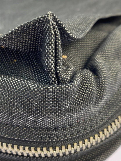 【中古品】【メンズ/レディース】 PORTER ポーター SMOKY BAG 592-07628 スモーキー バッグ 縦型 ショルダーバッグ 吉田カバン コットン 鞄 肩掛け 188-261025-em-18-min カラー：ブラック 万代Net店