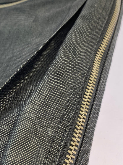 【中古品】【メンズ/レディース】 PORTER ポーター SMOKY BAG 592-07628 スモーキー バッグ 縦型 ショルダーバッグ 吉田カバン コットン 鞄 肩掛け 188-261025-em-18-min カラー：ブラック 万代Net店
