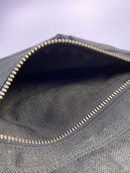 【中古品】【メンズ/レディース】 PORTER ポーター SMOKY BAG 592-07628 スモーキー バッグ 縦型 ショルダーバッグ 吉田カバン コットン 鞄 肩掛け 188-261025-em-18-min カラー：ブラック 万代Net店