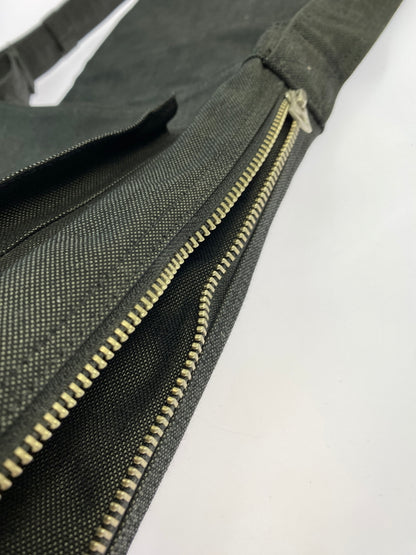 【中古品】【メンズ/レディース】 PORTER ポーター SMOKY BAG 592-07628 スモーキー バッグ 縦型 ショルダーバッグ 吉田カバン コットン 鞄 肩掛け 188-261025-em-18-min カラー：ブラック 万代Net店
