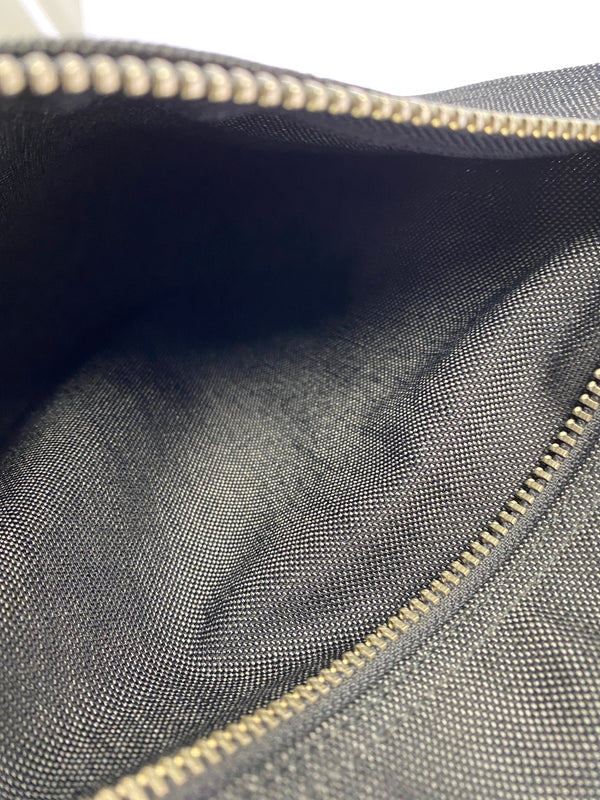 【中古品】【メンズ/レディース】 PORTER ポーター SMOKY BAG 592-07628 スモーキー バッグ 縦型 ショルダーバッグ 吉田カバン コットン 鞄 肩掛け 188-261025-em-18-min カラー：ブラック 万代Net店