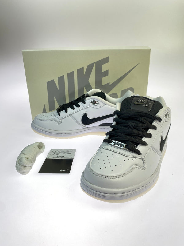 【中古美品】【メンズ】 NIKE ナイキ PAUL RODRIGUEZ ZOOM AIR LOW QS WHITE AND BLACK HQ6828-100 ポール ロドリゲス ズーム エア ロー キューエス 靴 スニーカー 160-261017-KS-15-min サイズ：26.5cm US8.5 カラー：ホワイト/ブラック 万代Net店