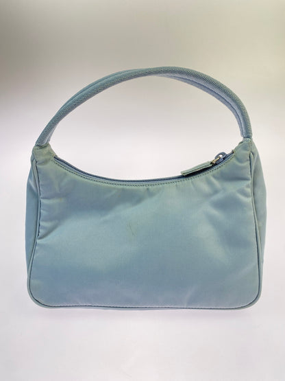 【現状渡し品】【レディース】 PRADA プラダ TESSUTO SPORT ナイロン ミニハンドバッグ MV515 テスート スポーツ 鞄 カバン 180-261025-em-15-min カラー：スモーキーブルー 万代Net店