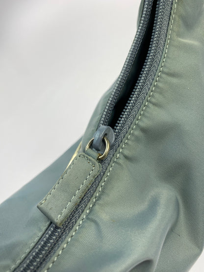 【現状渡し品】【レディース】 PRADA プラダ TESSUTO SPORT ナイロン ミニハンドバッグ MV515 テスート スポーツ 鞄 カバン 180-261025-em-15-min カラー：スモーキーブルー 万代Net店