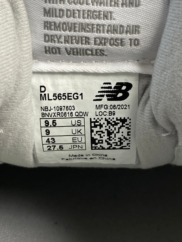 【中古品】【メンズ】 NEW BALANCE ニューバランス 565 GRAY ML565EG1 スニーカー メンズ シューズ 靴 162-261018-em-30-min サイズ：27.5cm カラー：グレー 万代Net店