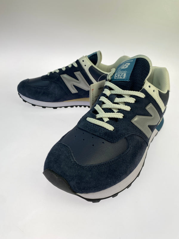 【中古品】【メンズ】 NEW BALANCE ニューバランス ML574TE 574 ローカット スニーカー メンズ シューズ 靴 162-261018-em-31-min サイズ：27.5cm カラー：NAVY SEA SALT 万代Net店