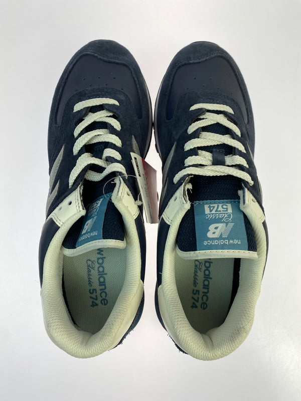 【中古品】【メンズ】 NEW BALANCE ニューバランス ML574TE 574 ローカット スニーカー メンズ シューズ 靴 162-261018-em-31-min サイズ：27.5cm カラー：NAVY SEA SALT 万代Net店