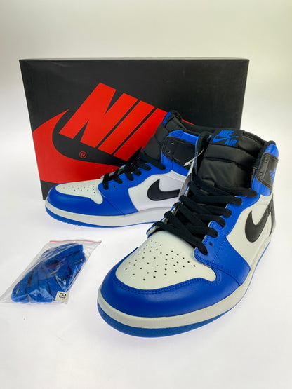 【中古美品】【メンズ】 NIKE ナイキ AIR JORDAN 1 HIGH THE RETURN "WHITE BLACK SOAR" 768861-106 エア ジョーダン 1 ハイ ザ リターン 靴 シューズ 160-261017-KS-24-min サイズ：27.5cm US9.5 カラー：ブルー/ブラック/ホワイト 万代Net店