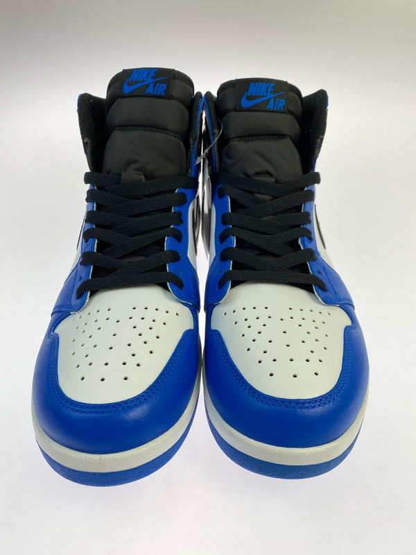 【中古美品】【メンズ】 NIKE ナイキ AIR JORDAN 1 HIGH THE RETURN "WHITE BLACK SOAR" 768861-106 エア ジョーダン 1 ハイ ザ リターン 靴 シューズ 160-261017-KS-24-min サイズ：27.5cm US9.5 カラー：ブルー/ブラック/ホワイト 万代Net店