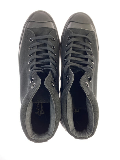 【中古品】【メンズ】 CONVERSE コンバース JACK PURCELL MID 1C833 ジャックパーセル ミッド ブラック コットンキャンバス メンズ ハイカット スニーカー シューズ 靴 162-261018-em-27-min サイズ：28.0cm カラー：ブラック 万代Net店