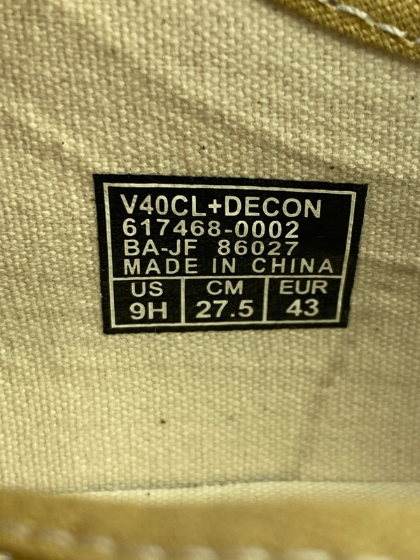 【中古品】【メンズ】 VANS バンズ V40CL DECON WALBER ウォルバー メンズ ローカット スニーカー シューズ 靴 ヴァンズ 163-261018-em-25-min サイズ：27.5cm カラー：ベージュ 万代Net店