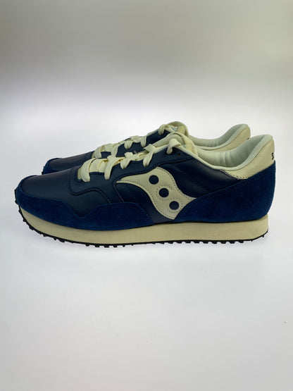 【中古品】【メンズ】 SAUCONY サッカニー DXN TRAINER CL ローカットスニーカー S70358-1 ディクソン トレーナー スニーカー メンズ シューズ 靴 162-261018-em-28-min サイズ：28.0cm カラー：NAVY/CREAM 万代Net店