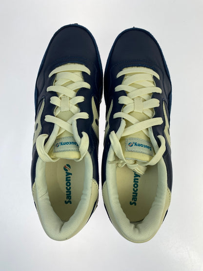 【中古品】【メンズ】 SAUCONY サッカニー DXN TRAINER CL ローカットスニーカー S70358-1 ディクソン トレーナー スニーカー メンズ シューズ 靴 162-261018-em-28-min サイズ：28.0cm カラー：NAVY/CREAM 万代Net店