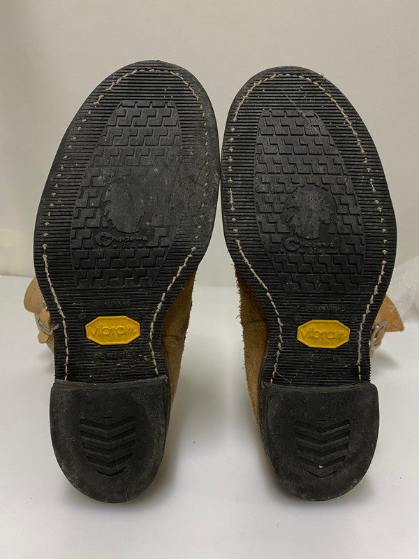 【現状渡し品】【メンズ】 CHIPPEWA チペワ 91071 ENGINEER BOOTS エンジニア ブーツ スエードレザー メンズ 靴 シューズ 164-261022-em-26-min サイズ：9E カラー：ベージュ 万代Net店