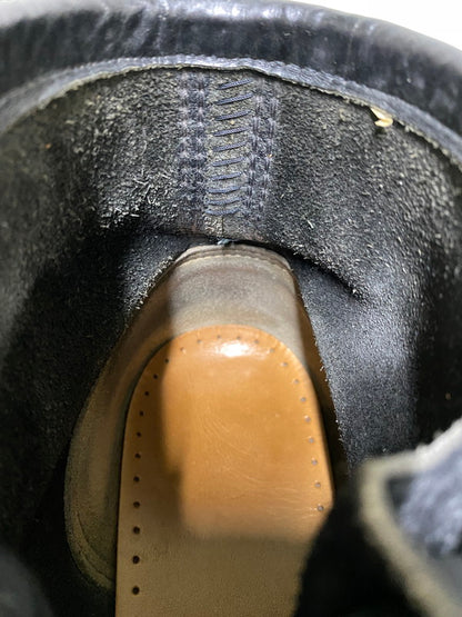 【中古品】【メンズ】 RED WING レッドウィング 刺繍羽 タグ アイリッシュセッター ワークブーツ レザー メンズ シューズ 靴 164-261022-em-25-min サイズ：9 1/2 カラー：ブラック 万代Net店