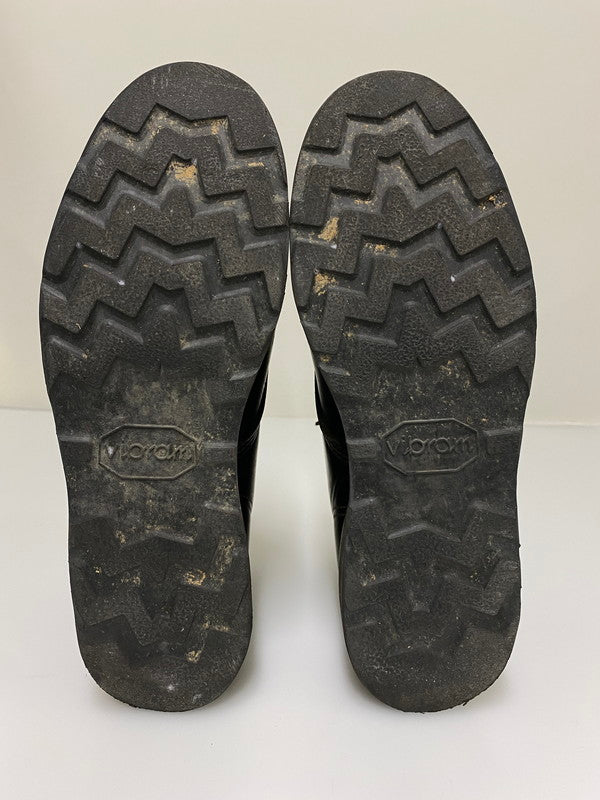【中古品】【メンズ】 RED WING レッドウィング 刺繍羽 タグ アイリッシュセッター ワークブーツ レザー メンズ シューズ 靴 164-261022-em-25-min サイズ：9 1/2 カラー：ブラック 万代Net店