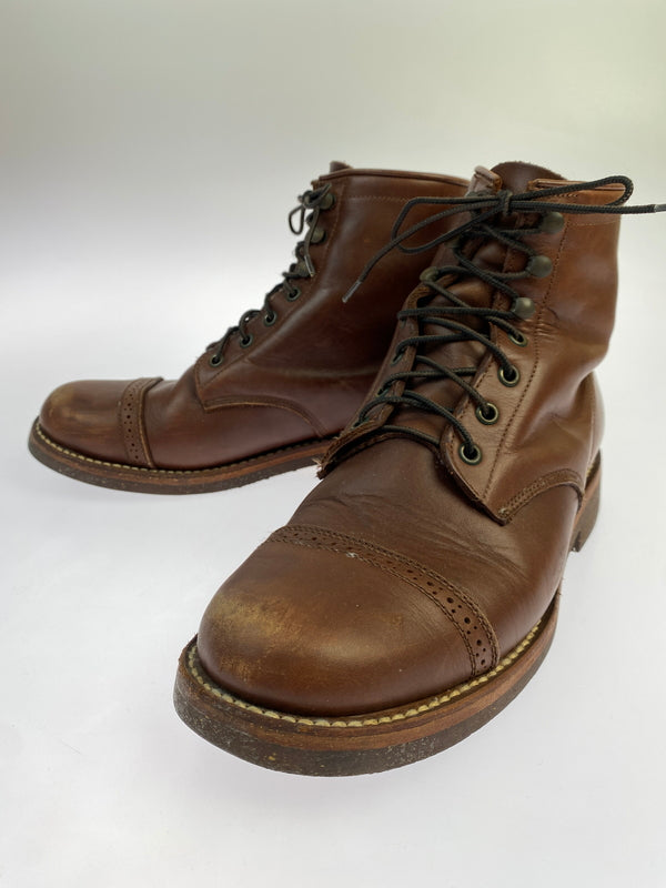 【現状渡し品】【メンズ】 PISTOLERO ピストレロ レースアップブーツ 靴 シューズ 165-261021-hu-15-min サイズ：サイズ表記不明のため下記参照 カラー：ブラウン系 万代Net店