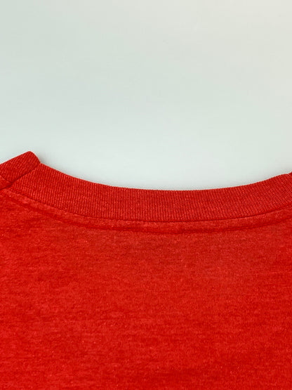 【現状渡し品】【メンズ】 USED ユーズド 80-90S FUDDRUCKERS S/S TEE 80年代 90年代 ファドラッカーズ ショートスリーブ 半袖Tシャツ トップス 146-261022-em-04-min カラー：レッド 万代Net店