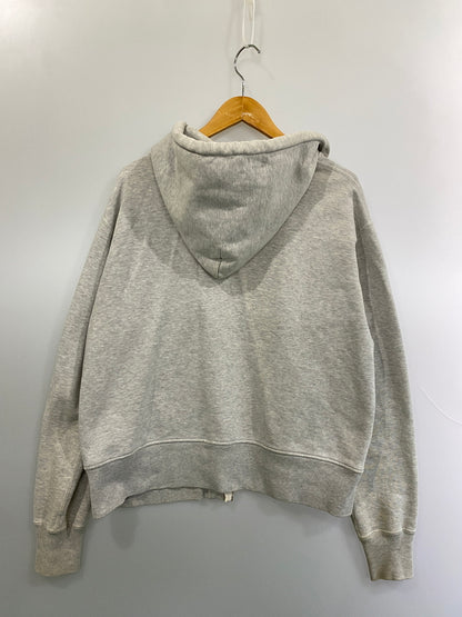 【ジャンク品】【メンズ】 THE REAL MCCOY'S ザリアルマッコイズ USAF LOGO HOODIE ロゴ フーディー フルジップ パーカー メンズ アウター 145-261020-em-60-min サイズ：L カラー：ライトグレー 万代Net店