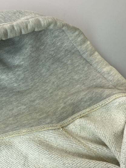【ジャンク品】【メンズ】 THE REAL MCCOY'S ザリアルマッコイズ USAF LOGO HOODIE ロゴ フーディー フルジップ パーカー メンズ アウター 145-261020-em-60-min サイズ：L カラー：ライトグレー 万代Net店