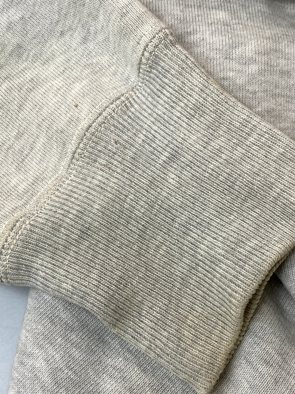 【ジャンク品】【メンズ】 THE REAL MCCOY'S ザリアルマッコイズ USAF LOGO HOODIE ロゴ フーディー フルジップ パーカー メンズ アウター 145-261020-em-60-min サイズ：L カラー：ライトグレー 万代Net店