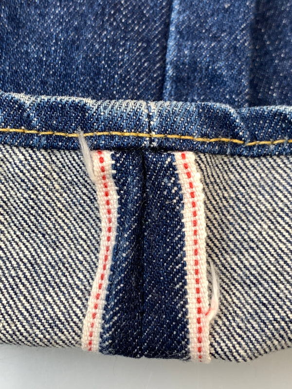 【中古品】【メンズ】 LEVI'S リーバイス 90年1月製造 502XX DENIM PANTS デニムパンツ メンズ ボトムス ジーンズ ジーパン ヴィンテージ 157-261022-em-13-min サイズ：W30L33 カラー：インディゴブルー 万代Net店