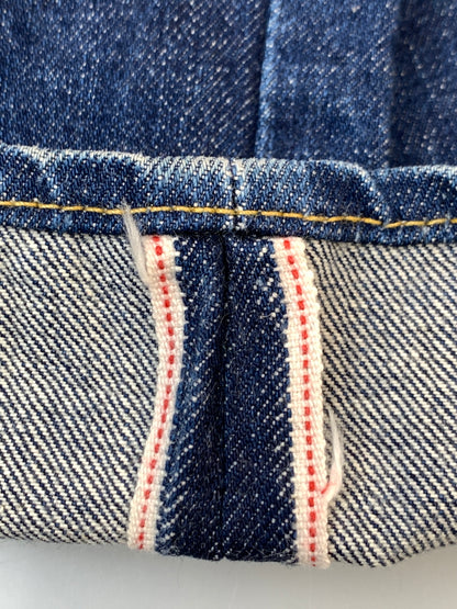 【中古品】【メンズ】 LEVI'S リーバイス 90年1月製造 502XX DENIM PANTS デニムパンツ メンズ ボトムス ジーンズ ジーパン ヴィンテージ 157-261022-em-13-min サイズ：W30L33 カラー：インディゴブルー 万代Net店