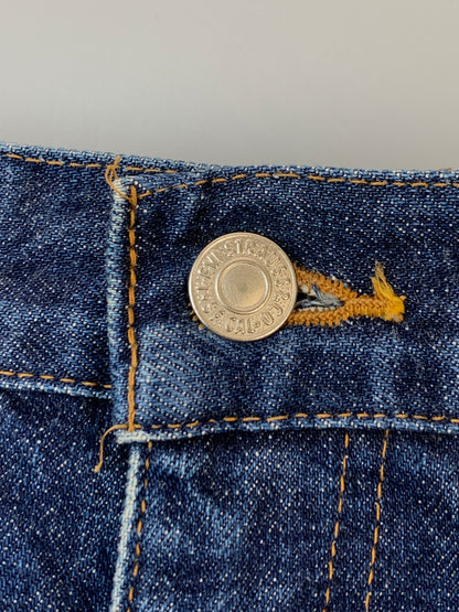 【中古品】【メンズ】 LEVI'S リーバイス 90年1月製造 502XX DENIM PANTS デニムパンツ メンズ ボトムス ジーンズ ジーパン ヴィンテージ 157-261022-em-13-min サイズ：W30L33 カラー：インディゴブルー 万代Net店