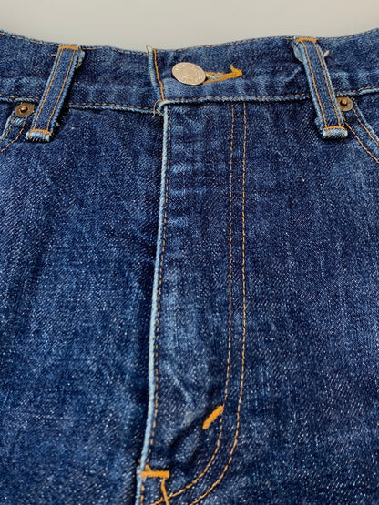 【中古品】【メンズ】 LEVI'S リーバイス 90年1月製造 502XX DENIM PANTS デニムパンツ メンズ ボトムス ジーンズ ジーパン ヴィンテージ 157-261022-em-13-min サイズ：W30L33 カラー：インディゴブルー 万代Net店
