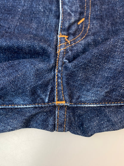 【中古品】【メンズ】 LEVI'S リーバイス 90年1月製造 502XX DENIM PANTS デニムパンツ メンズ ボトムス ジーンズ ジーパン ヴィンテージ 157-261022-em-13-min サイズ：W30L33 カラー：インディゴブルー 万代Net店
