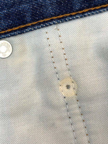 【中古品】【メンズ】 LEVI'S リーバイス 90年1月製造 502XX DENIM PANTS デニムパンツ メンズ ボトムス ジーンズ ジーパン ヴィンテージ 157-261022-em-13-min サイズ：W30L33 カラー：インディゴブルー 万代Net店