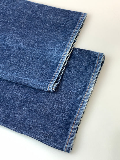 【中古品】【メンズ】 LEVI'S リーバイス 90年1月製造 502XX DENIM PANTS デニムパンツ メンズ ボトムス ジーンズ ジーパン ヴィンテージ 157-261022-em-13-min サイズ：W30L33 カラー：インディゴブルー 万代Net店