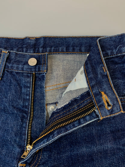 【中古品】【メンズ】 LEVI'S リーバイス 90年1月製造 502XX DENIM PANTS デニムパンツ メンズ ボトムス ジーンズ ジーパン ヴィンテージ 157-261022-em-13-min サイズ：W30L33 カラー：インディゴブルー 万代Net店