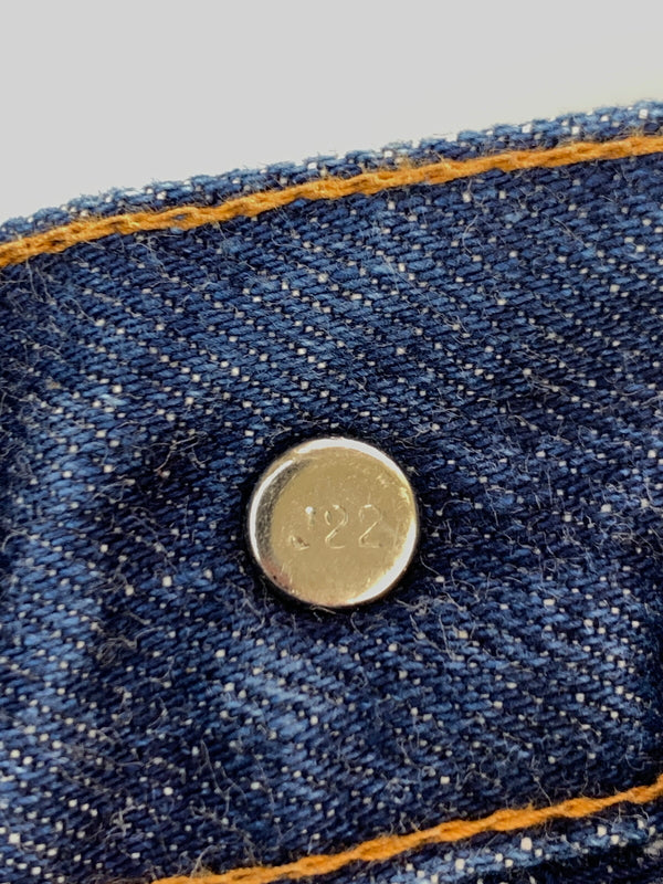 【中古品】【メンズ】 LEVI'S リーバイス 90年1月製造 502XX DENIM PANTS デニムパンツ メンズ ボトムス ジーンズ ジーパン ヴィンテージ 157-261022-em-13-min サイズ：W30L33 カラー：インディゴブルー 万代Net店