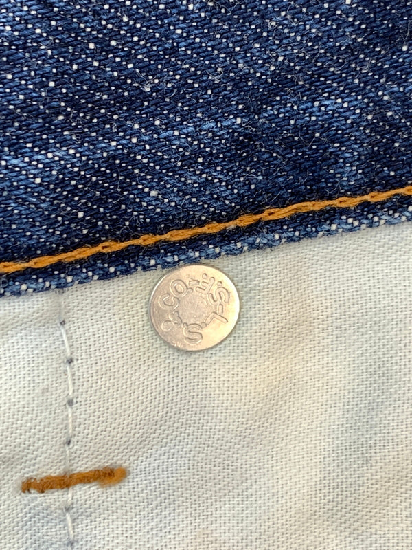 【中古品】【メンズ】 LEVI'S リーバイス 90年1月製造 502XX DENIM PANTS デニムパンツ メンズ ボトムス ジーンズ ジーパン ヴィンテージ 157-261022-em-13-min サイズ：W30L33 カラー：インディゴブルー 万代Net店