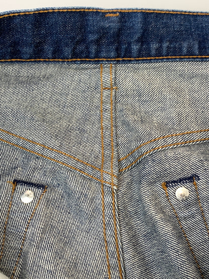 【中古品】【メンズ】 LEVI'S リーバイス 90年1月製造 502XX DENIM PANTS デニムパンツ メンズ ボトムス ジーンズ ジーパン ヴィンテージ 157-261022-em-13-min サイズ：W30L33 カラー：インディゴブルー 万代Net店